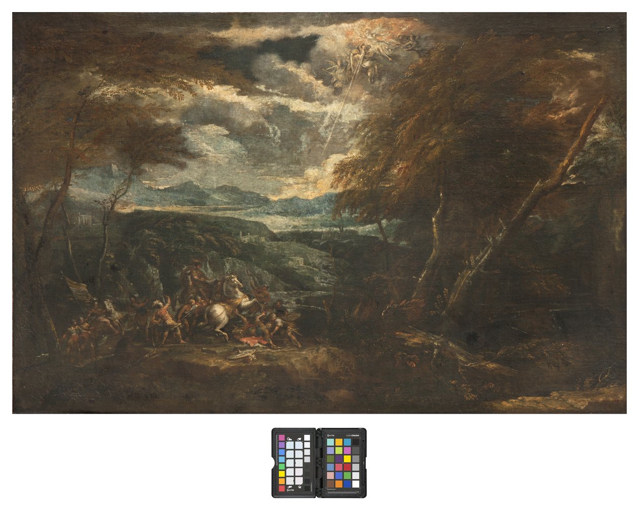 圣保罗的转变，1710-20 作者 伊拉里奥（Ilario Giacinto Mercanti）