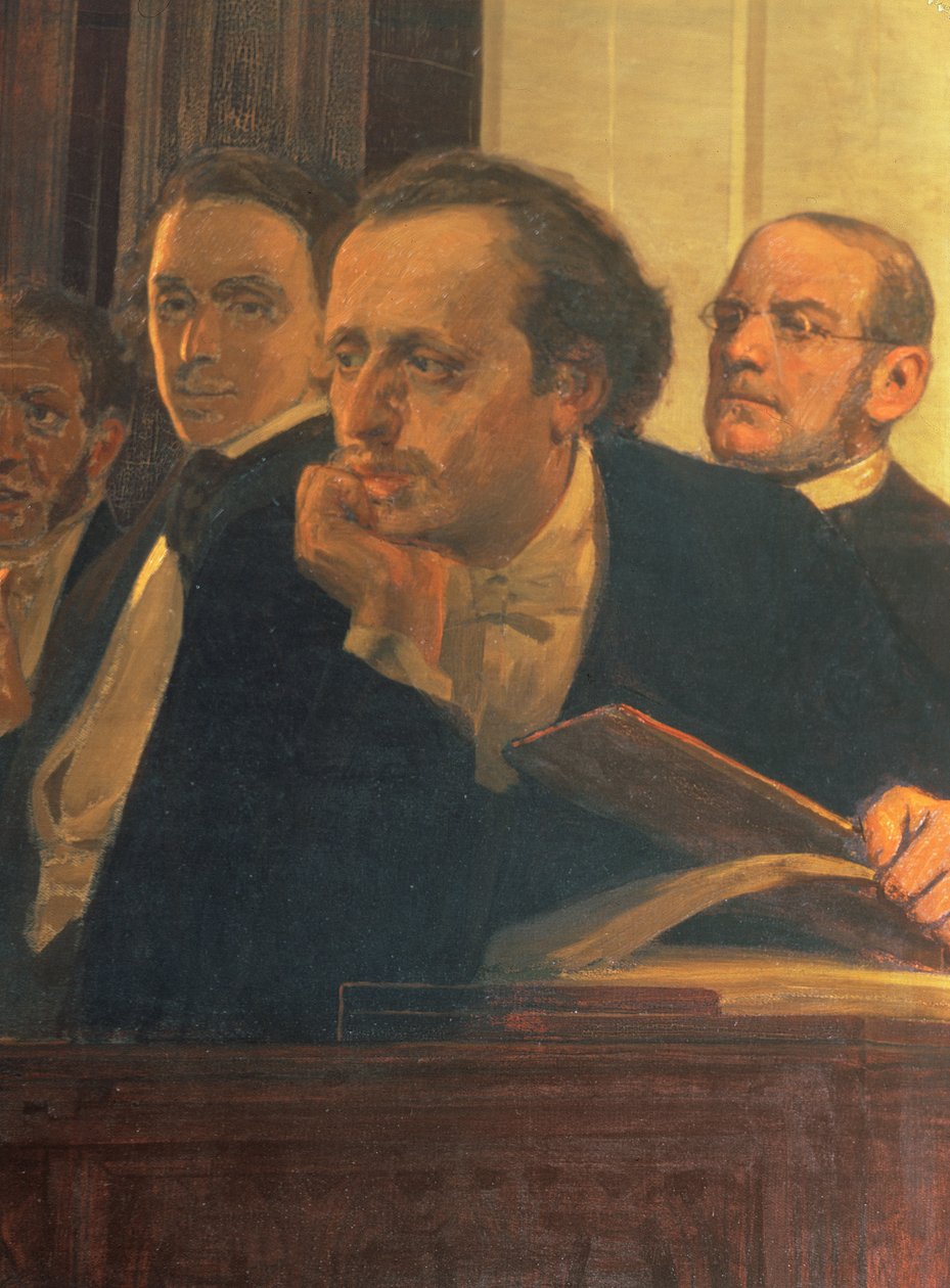 Michal Kleopas Oginski（1765-1833），Frederic Chopin（1810-49）和Stanislaw Moniuszko（1819-72），来自斯拉夫作曲家，1890年代（详情） 作者 伊利亚·叶菲莫维奇·列宾