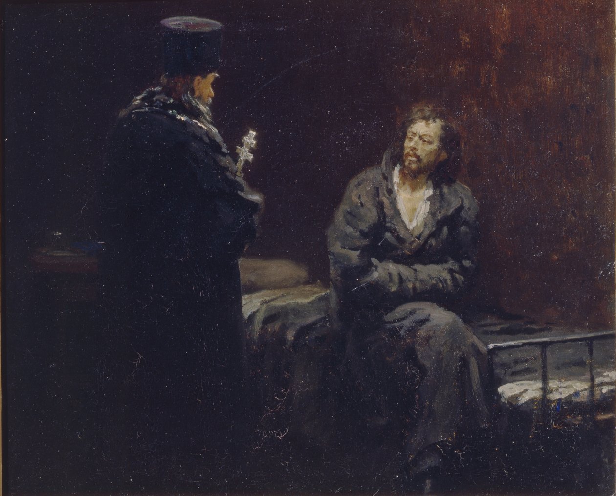 the悔前，1879-1885年 作者 伊利亚·叶菲莫维奇·列宾