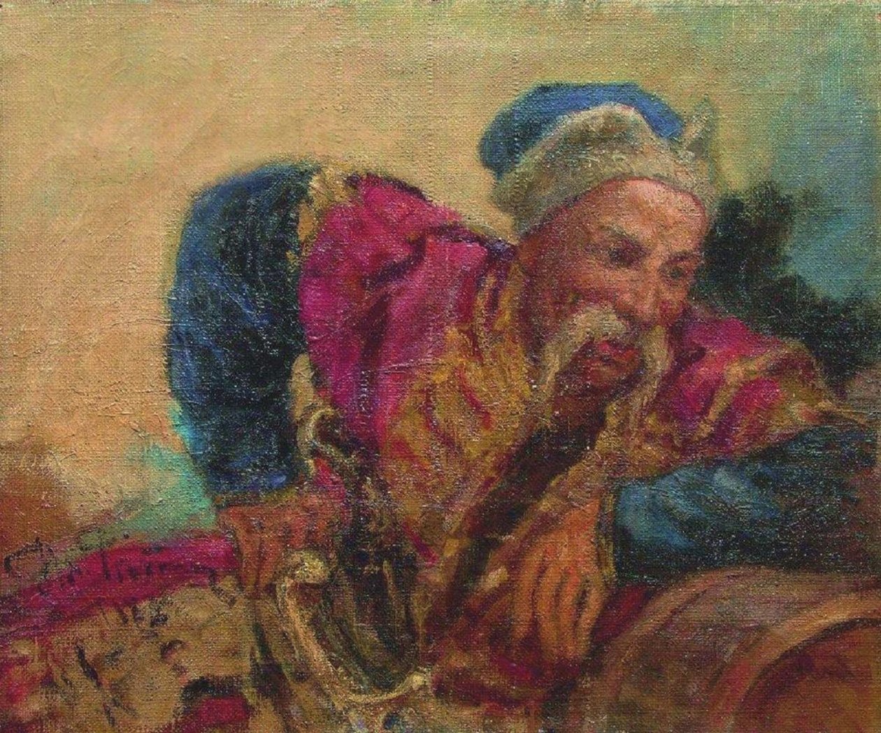 伊万·Circo父亲，1889年 作者 伊利亚·叶菲莫维奇·列宾