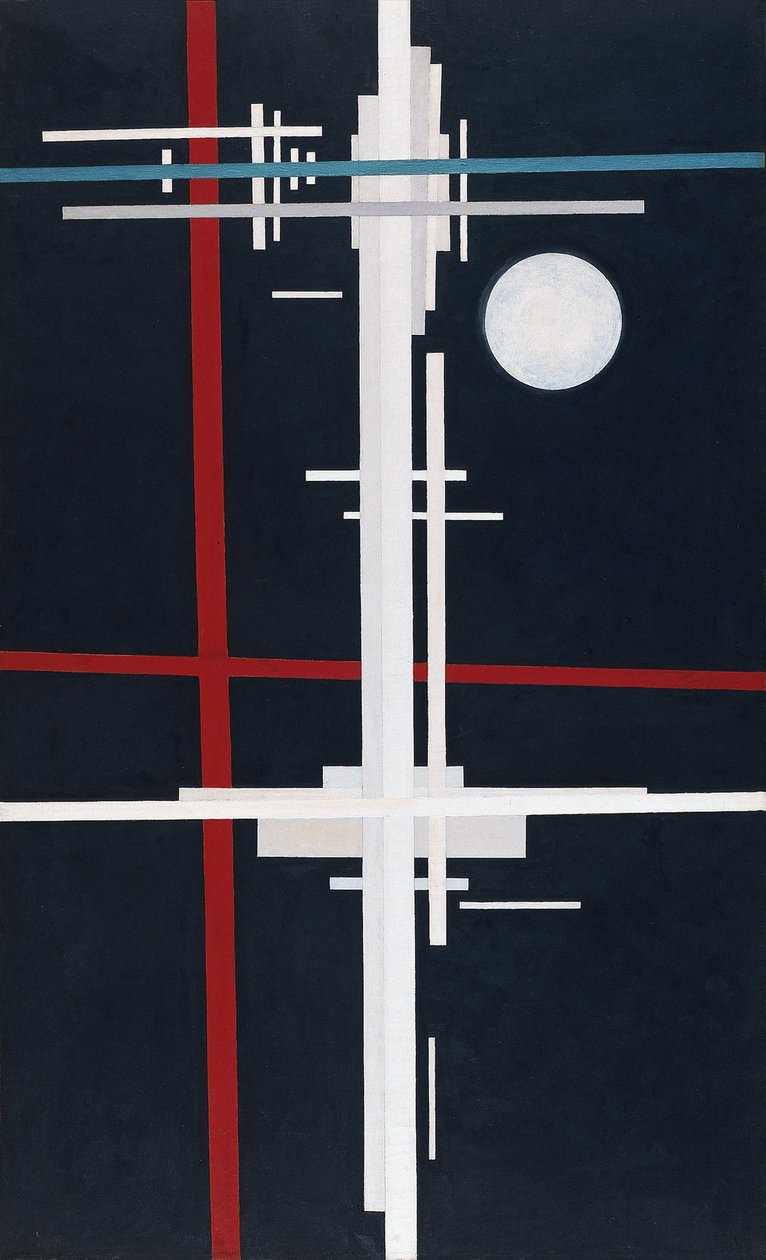 至上主义者的作品，1923年 作者 伊利亚·格里戈列维奇·查什尼克