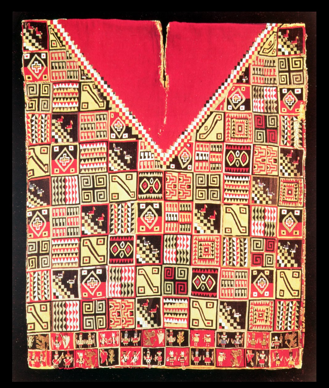 印加&39;Poncho&39;，玻利维亚，c.1500（羊毛） 作者 印加