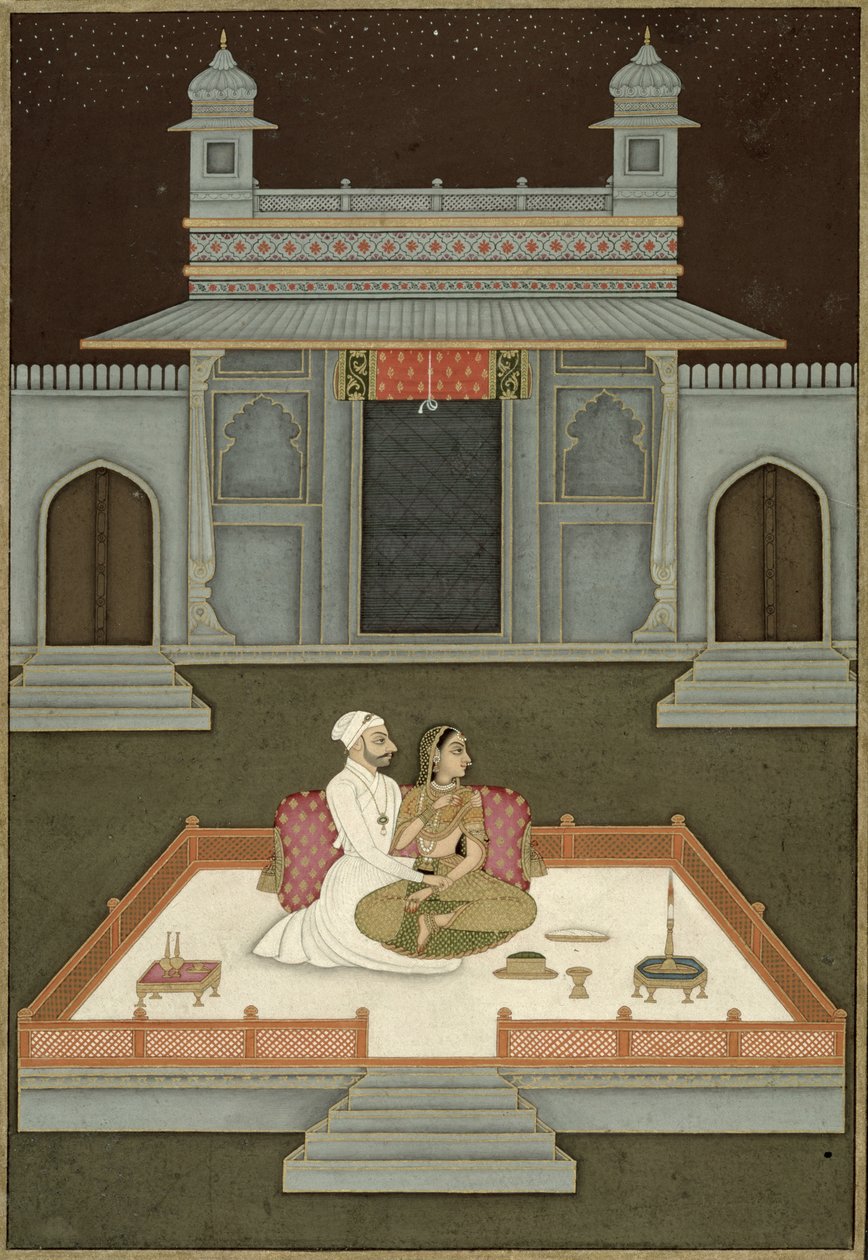 在。 65.3 Raga Dipaka，1760 作者 印度学校