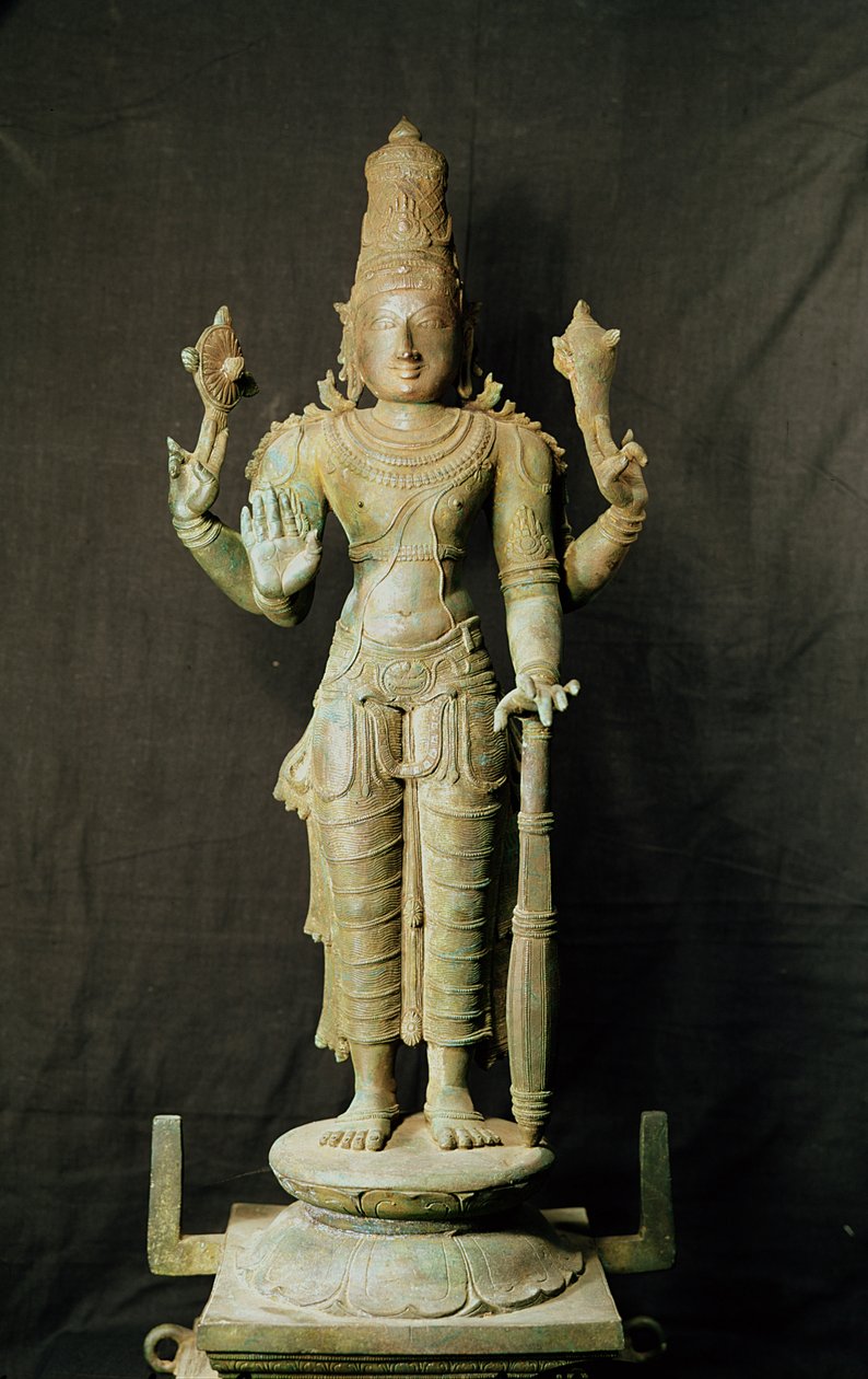 Vishnu，晚Chola 作者 印度学校