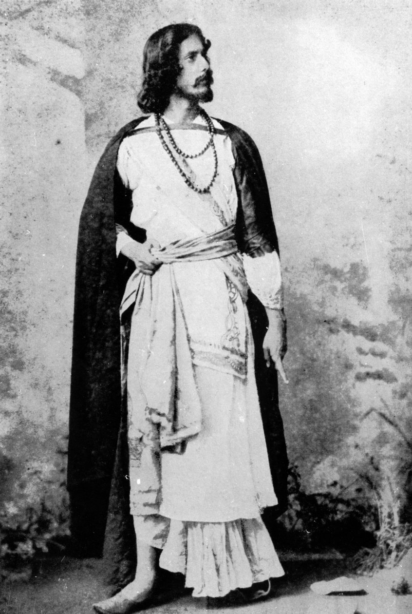 Rabindranath Tagore，1880  -  90年代 作者 印度摄影师