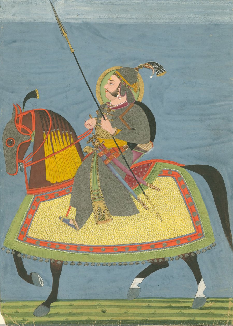 Shri Bakht Singh 1706-1752，焦特布尔大君 作者 印度艺术