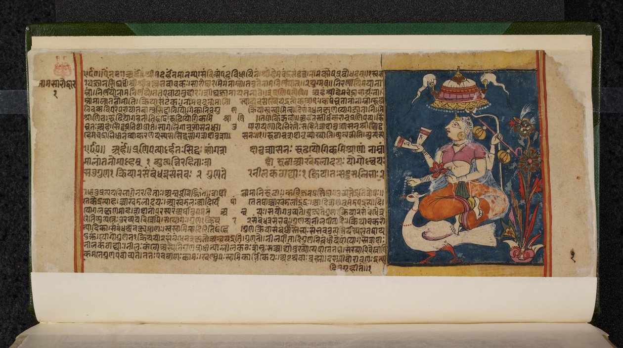 订阅 Chintamani 手稿对开本 作者 印度学校