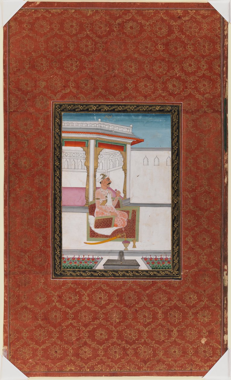 Chandhu Lal，1875-1900（纸上不透明的黄金和黄金） 作者 印度学校