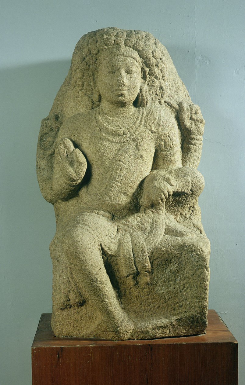 Dakshinamurti，泰米尔纳德邦，Pallava王朝（花岗岩） 作者 印度学校