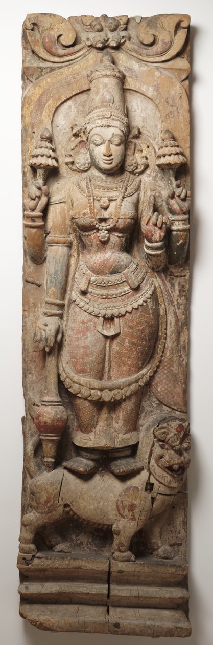 杜尔加（Durga），约15世纪？-18世纪 作者 印度学校