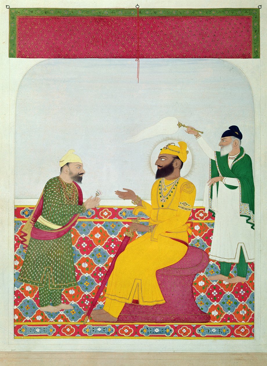 Guru Govind Singh（1666-1708）1815-25 作者 印度学校