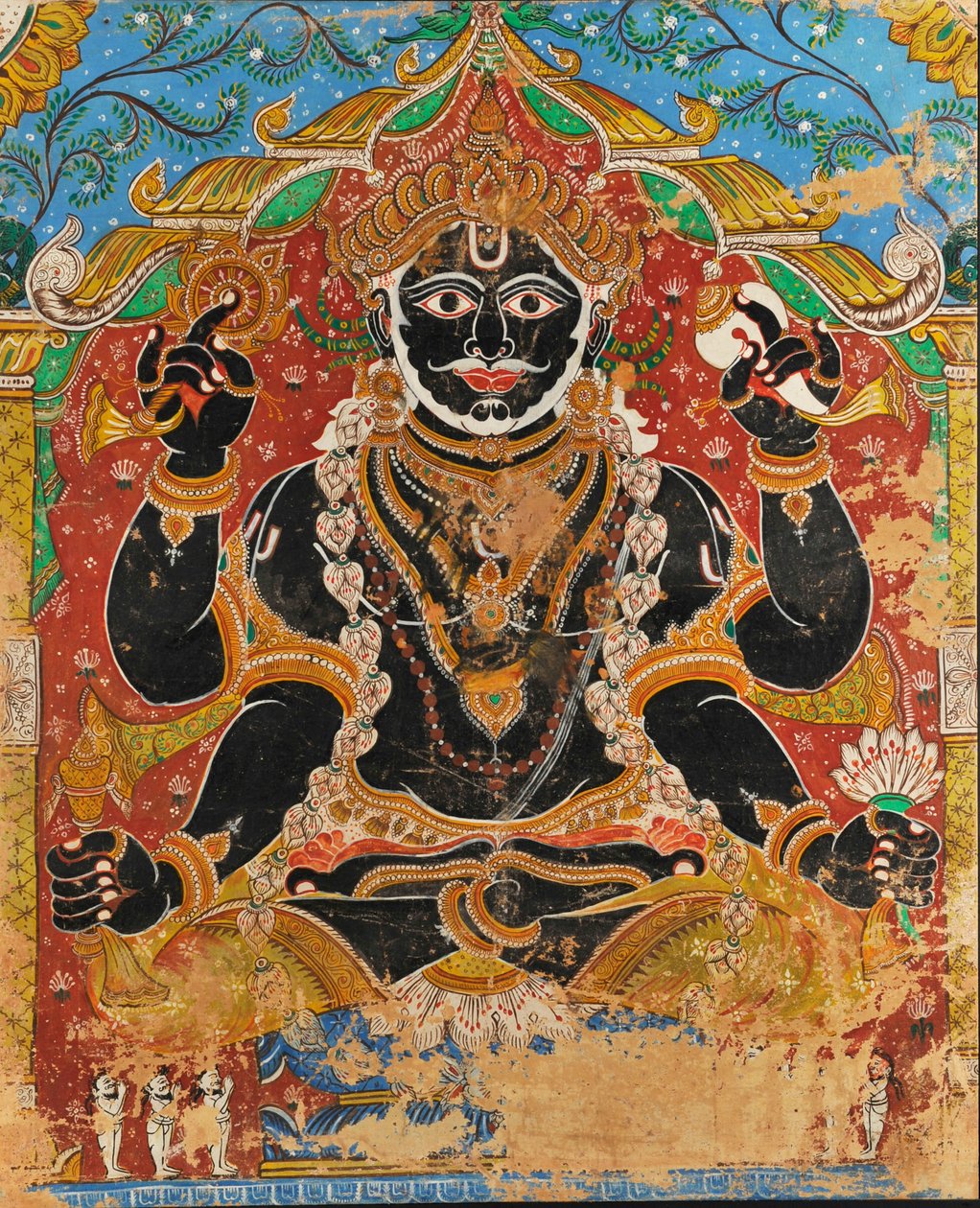 Jagannath（壁画） 作者 印度学校