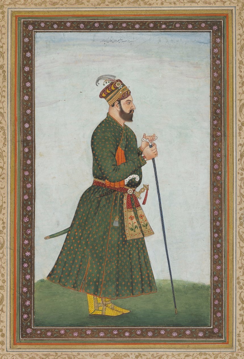 Nawab Ali-Mardan Khan，folio独立专辑，c.1900 作者 印度学校