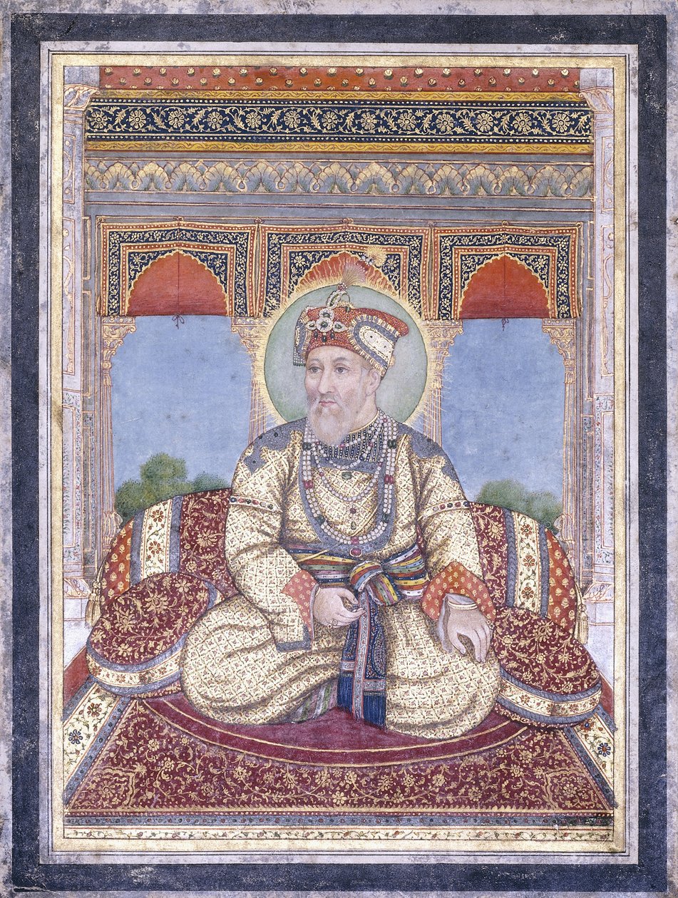 19世纪初的阿克巴·沙阿二世（Akbar Shah II）肖像 作者 印度学校