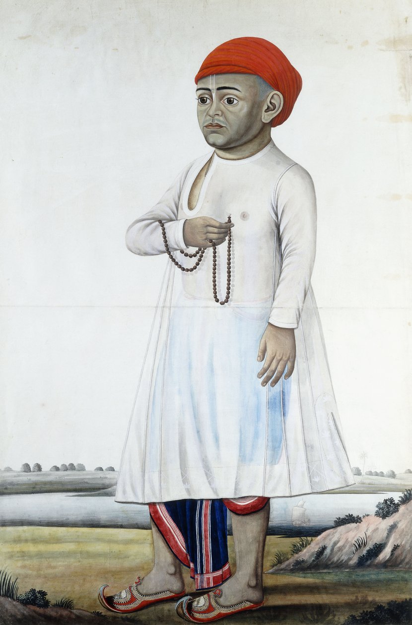 著名人物肖像，1780-1790年 作者 印度学校