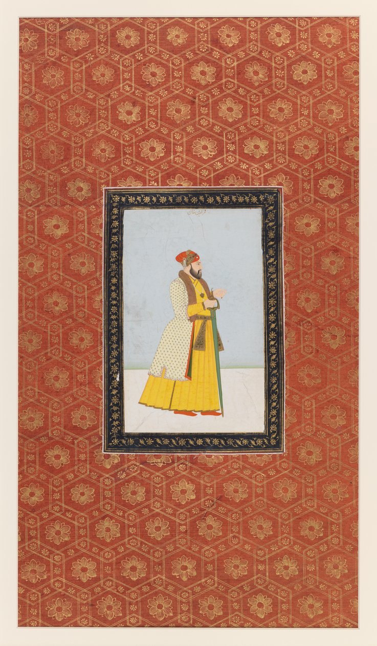 Qamar al-Din Khan，1875-1900（opac wc＆gold on paper） 作者 印度学校