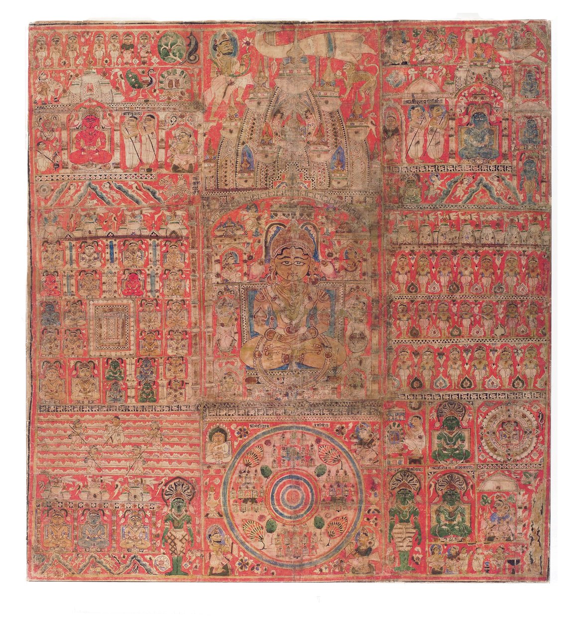 The Worlds of Gods and Saviours: Vividh Tirtha-patta 作者 印度学校