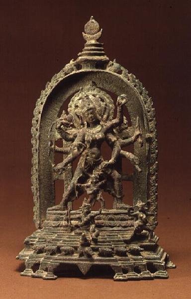 Tirthankara Parsvanatha, Maitraka, Akota, Gujarat (bronze) 作者 印度学校