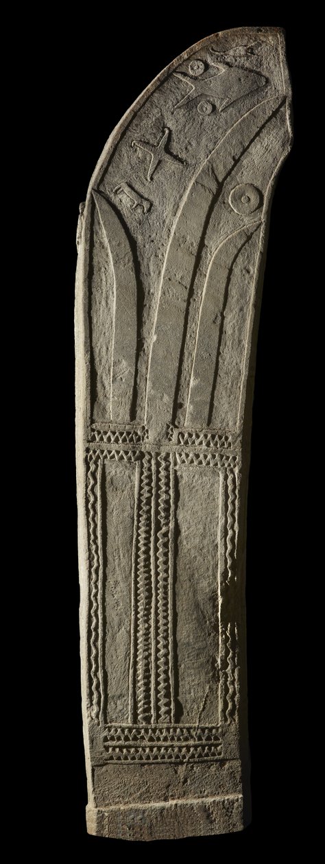 纪念石或墓碑（penji reti），约19世纪（石头）。 作者 印尼学校