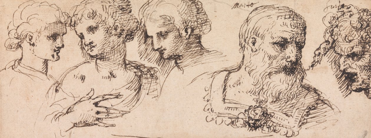 五个古典头像 作者 伊尼戈·琼斯（Inigo Jones）