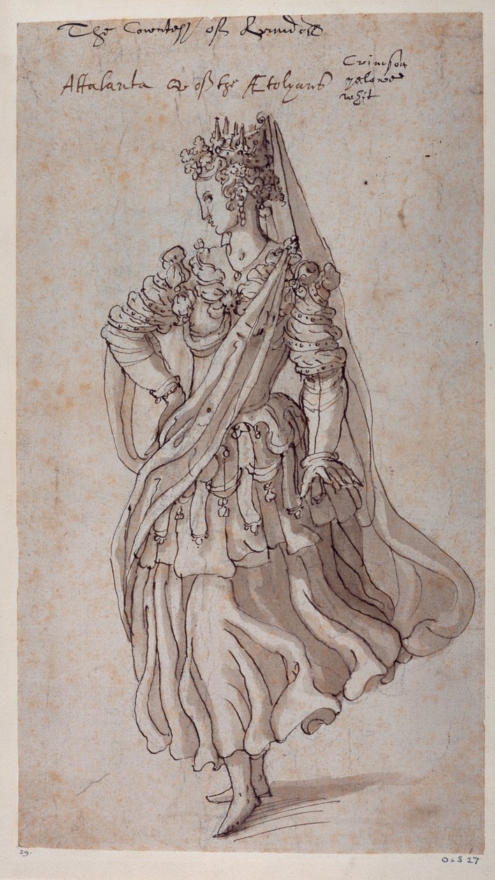 亚特兰大女王 作者 伊尼戈·琼斯（Inigo Jones）