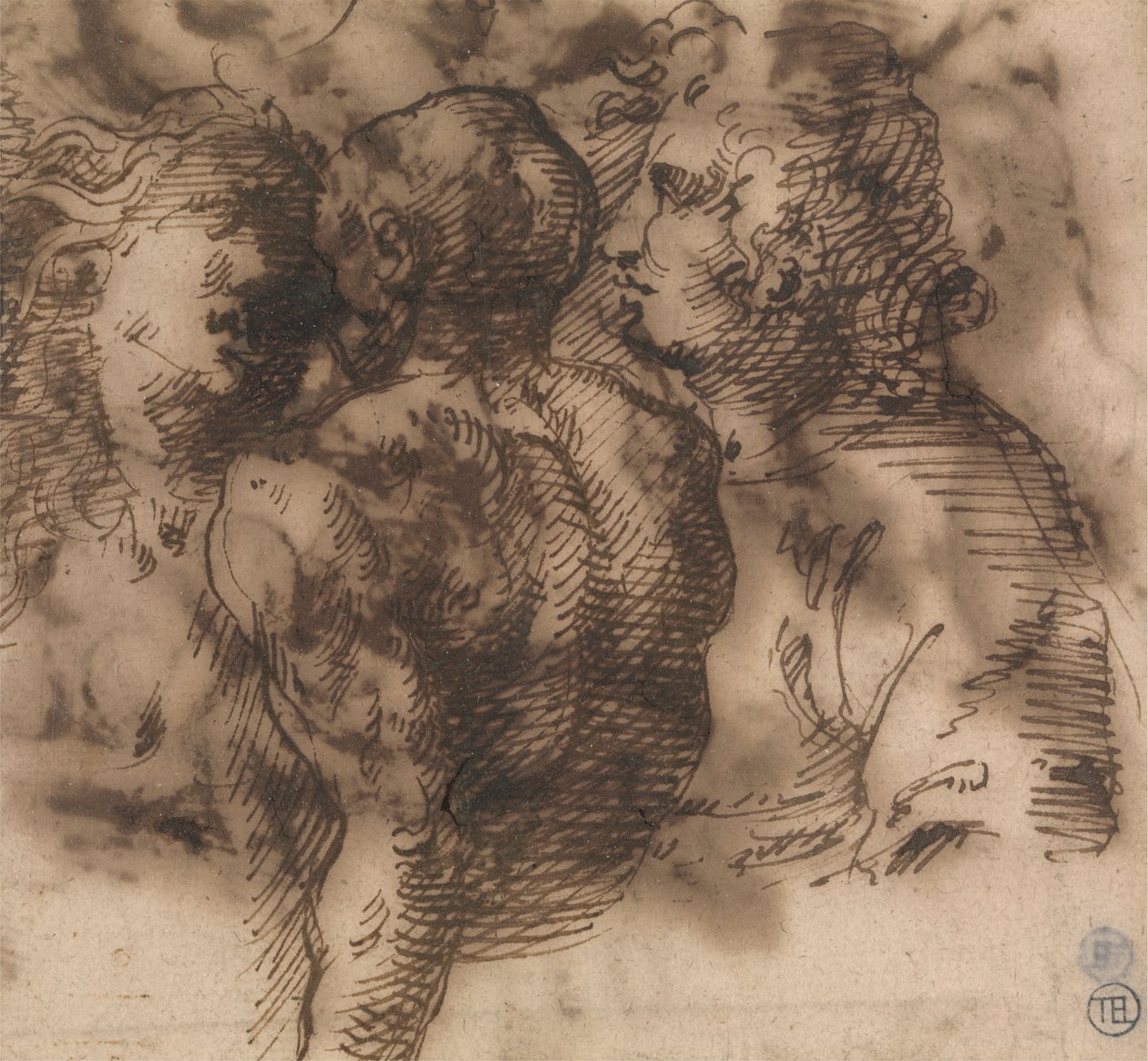 三个半身人偶 作者 伊尼戈·琼斯（Inigo Jones）