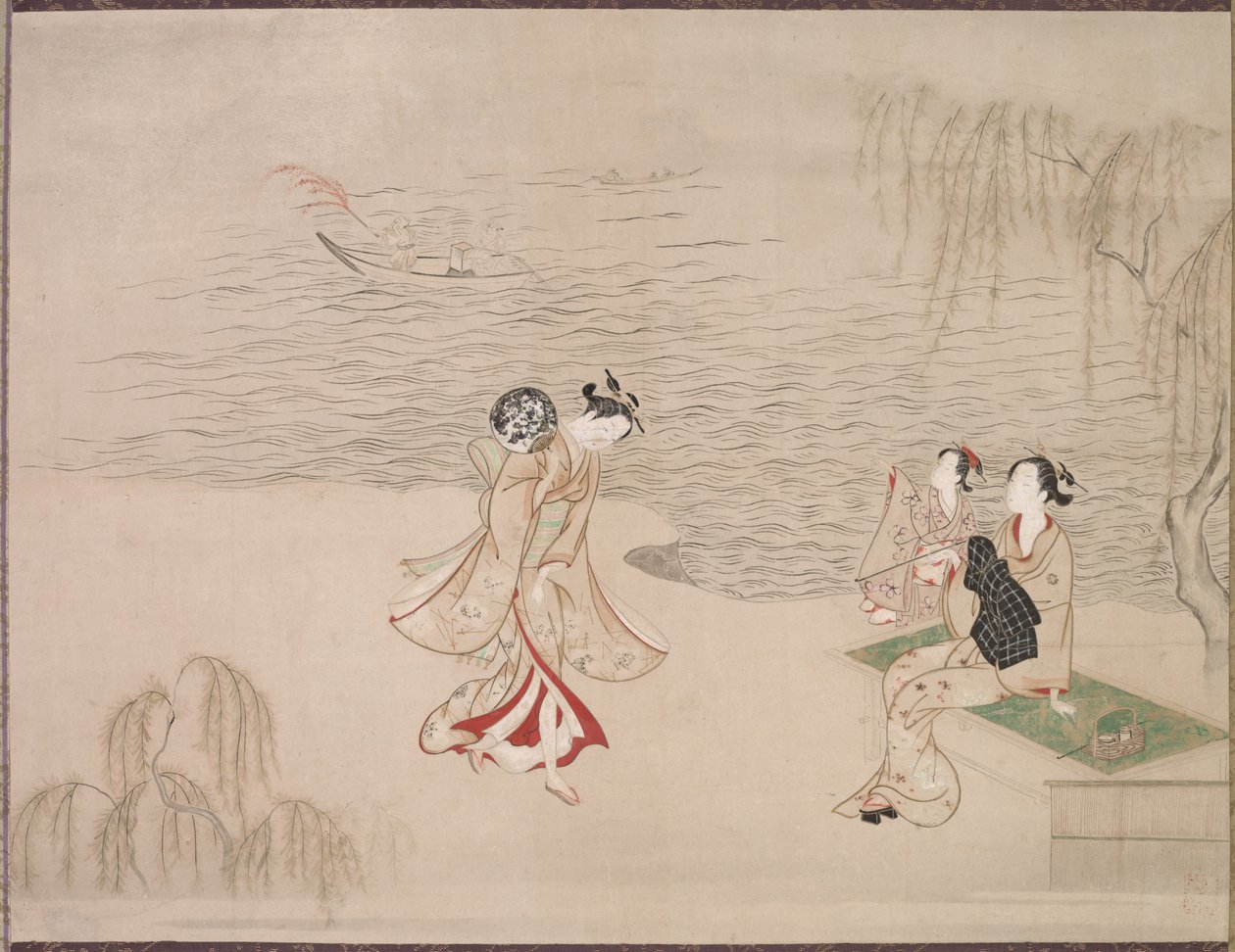 海滨美女c。 1765-1792。 作者 一物斋文长