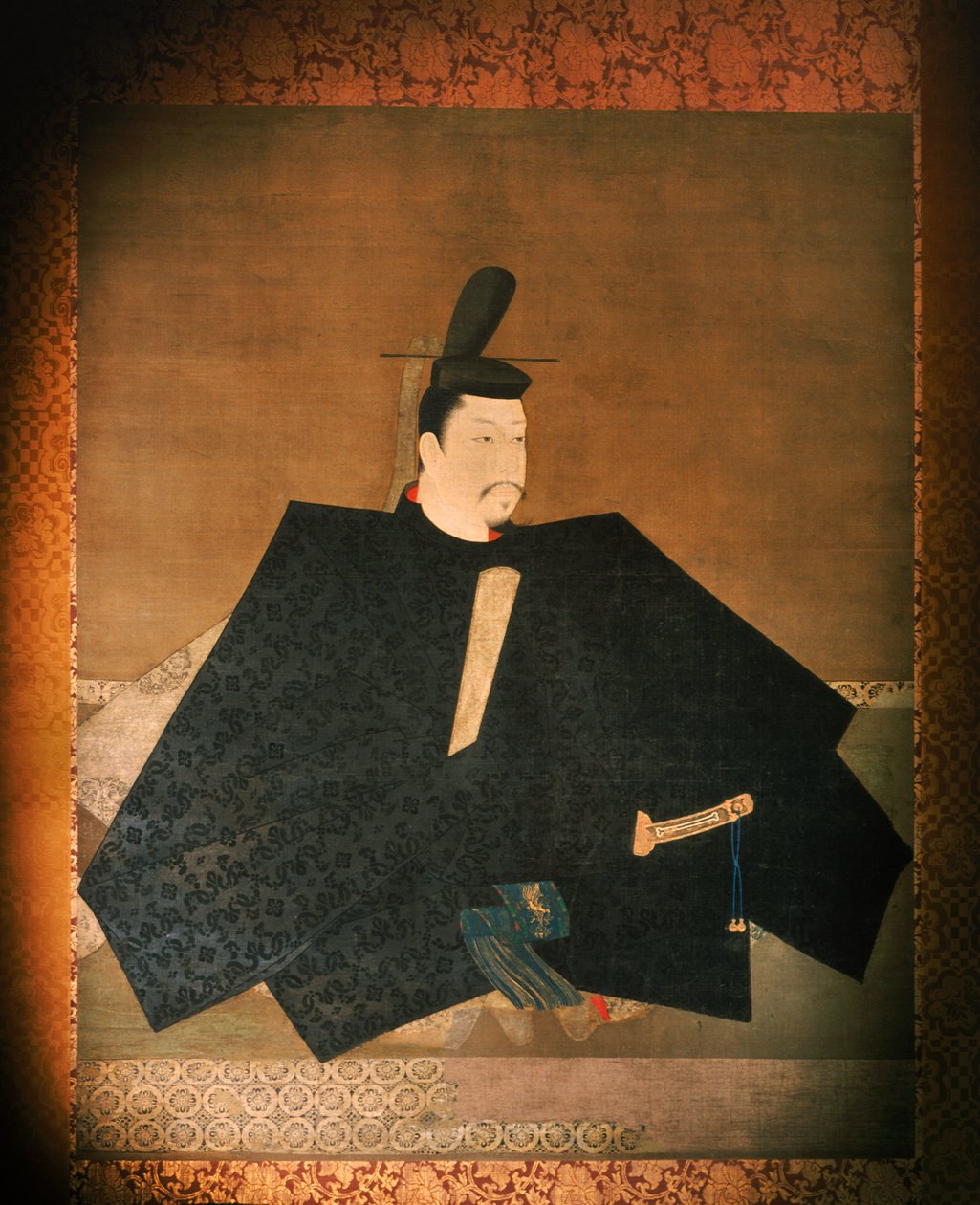 佛教寺庙中的将军源赖朝画像，2005 年（照片） 作者 艾拉·布洛克
