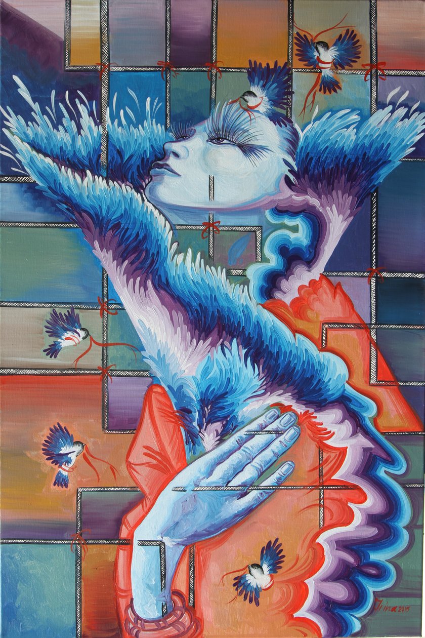 羽毛的所有者，2015年 作者 伊琳娜·科杜班（Irina Corduban）