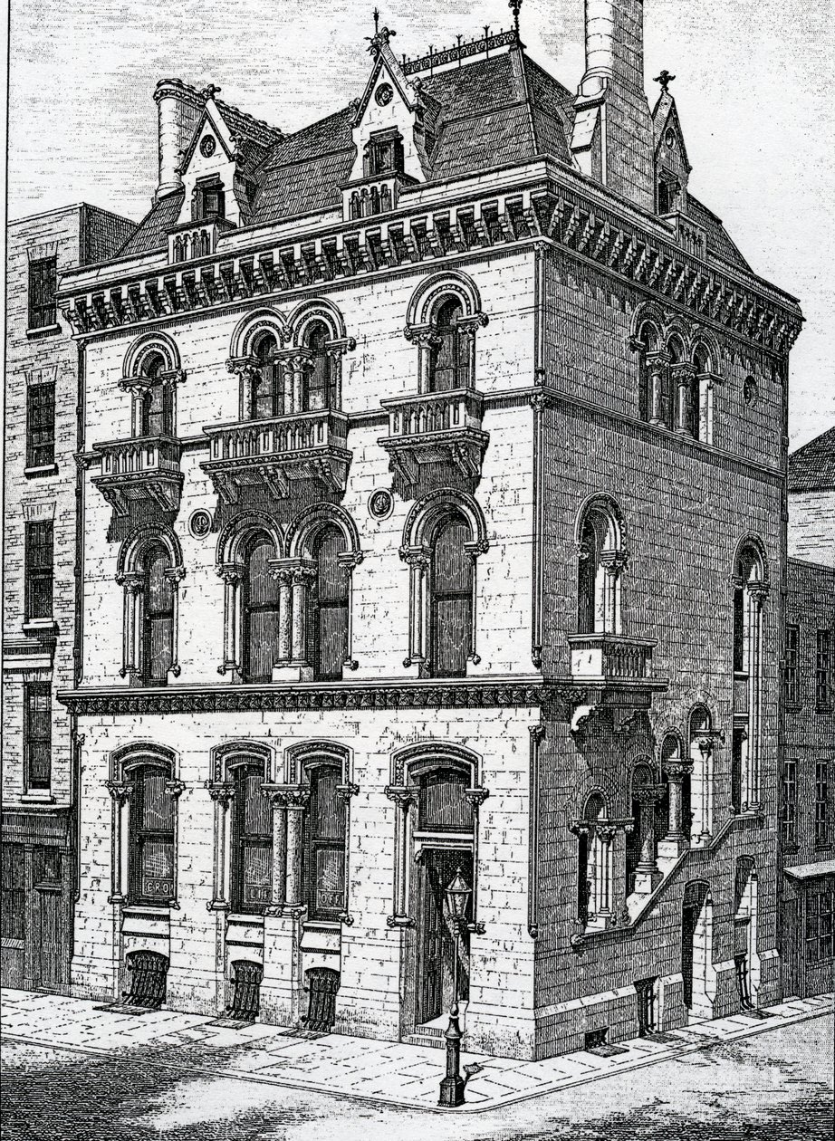 都柏林皇冠生活办公室出版于1873年的“The Architect ix” 作者 爱尔兰学校