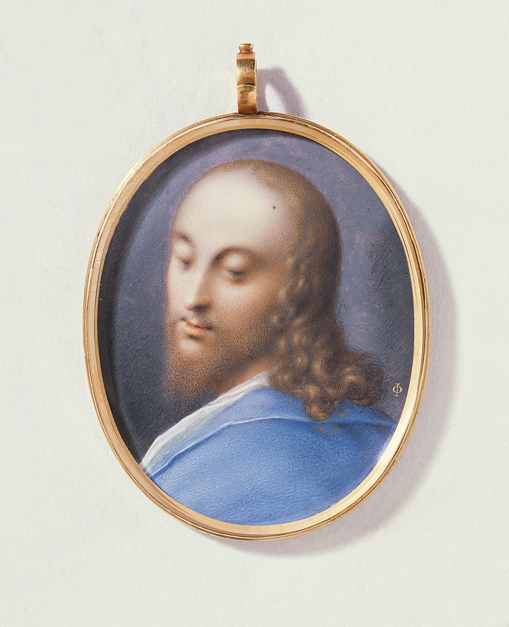 耶稣基督，c.1610（wb on vellum） 作者 艾萨克·奥利弗（Isaac Oliver）