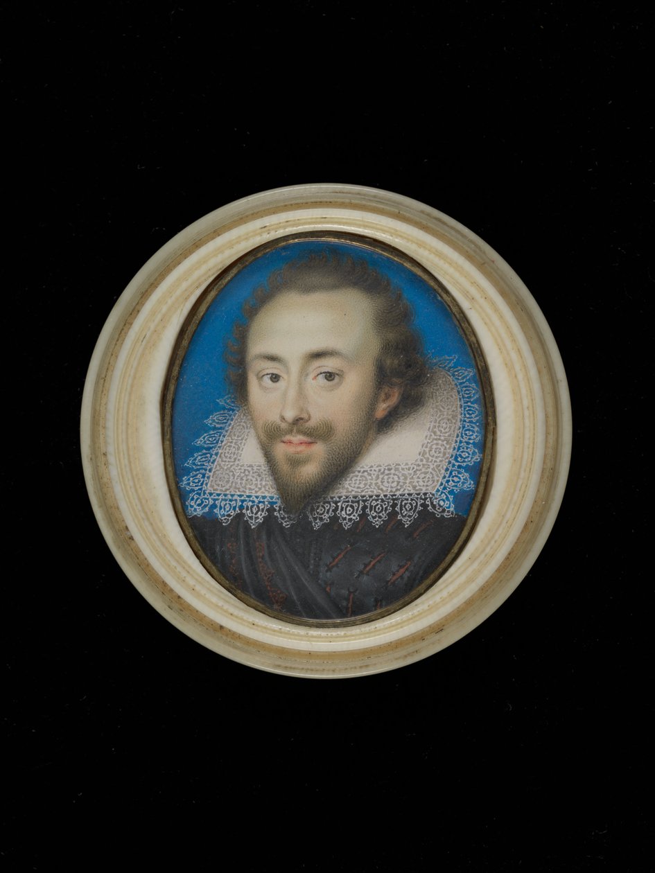 多塞特郡第三伯爵理查德萨克维尔的缩影（1589-1624），c.1616（卡片上的牛皮纸上的体彩） 作者 艾萨克·奥利弗（Isaac Oliver）