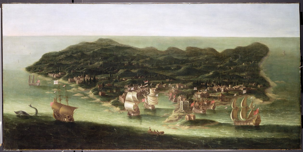 巴巴多斯岛，c.1694 作者 艾萨克·赛尔梅克