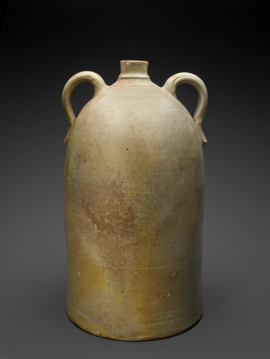 水罐c。 1869-1873年（盐釉陶土） 作者 艾萨克（attr.to）ttle