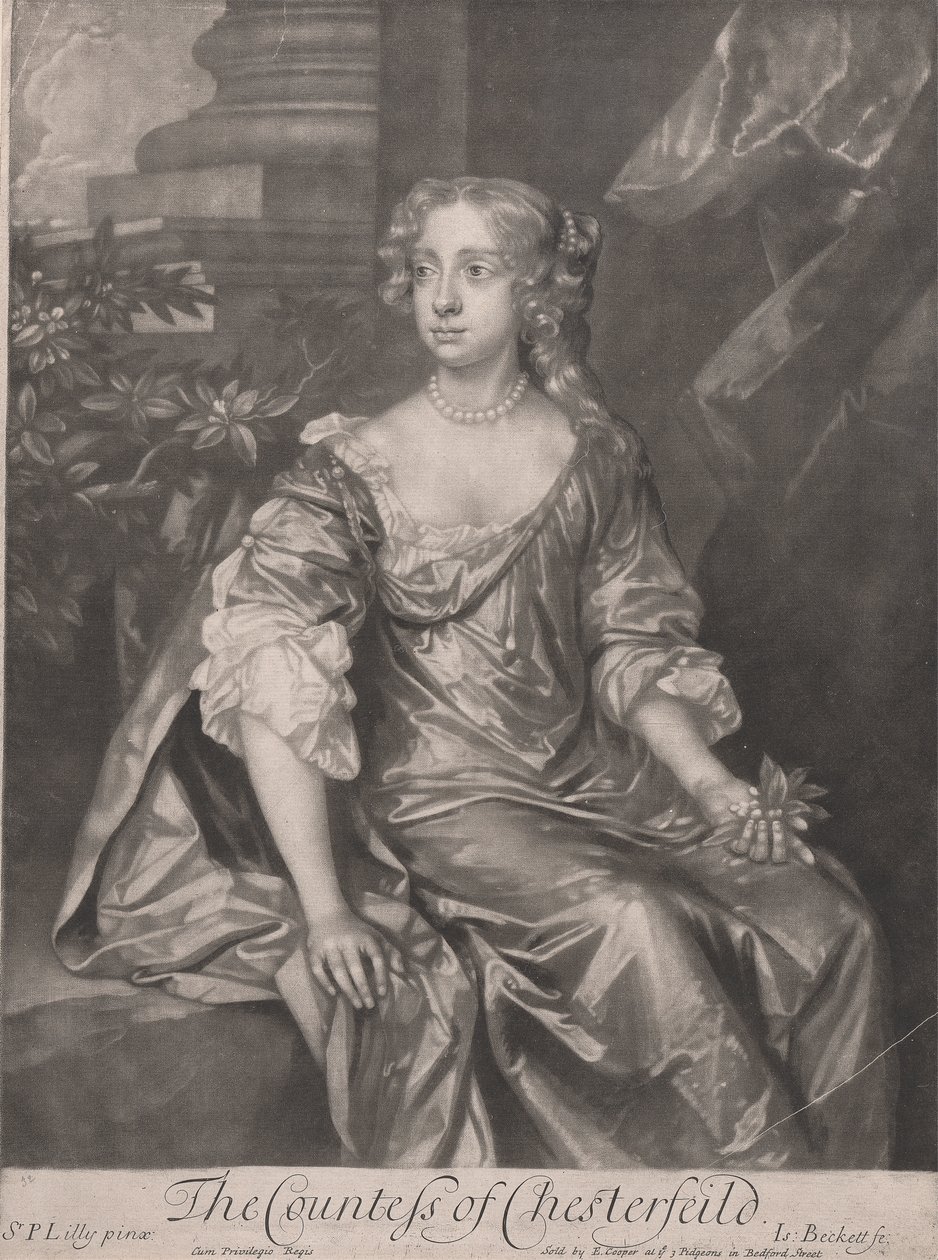 切斯特菲尔德伯爵夫人伊丽莎白 (1640-1665) 作者 艾萨克·贝克特