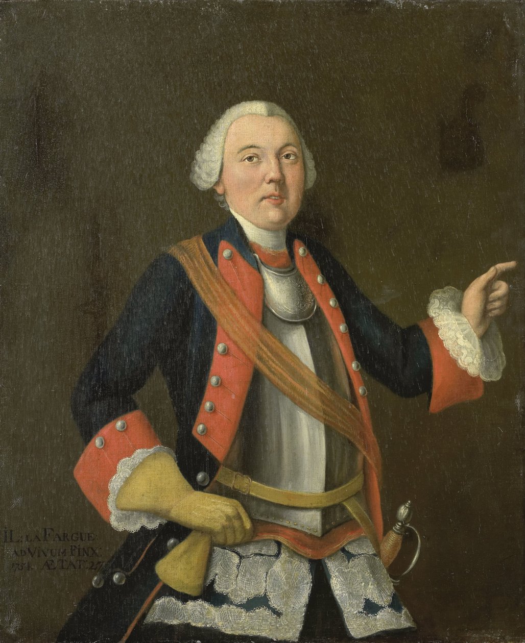扬-亨德里克-范赖斯韦克（生于 1717 年） 作者 Isaac Lodewijk la Fargue van Nieuwland