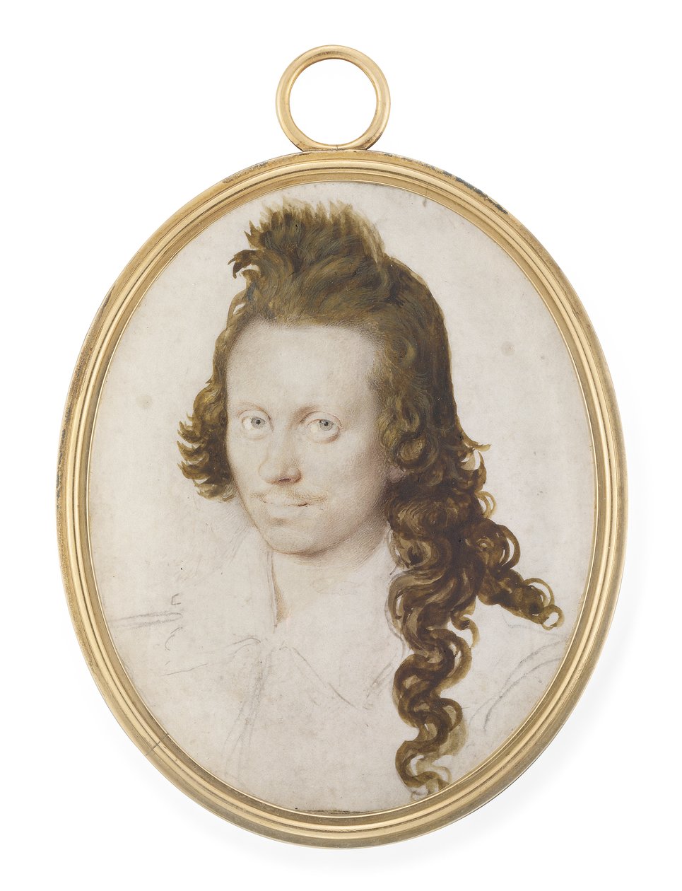 亨利·沃里斯利（Henry Wriothesley），南安普敦市第3伯爵，约1596年 作者 艾萨克·奥利弗（Isaac Oliver）