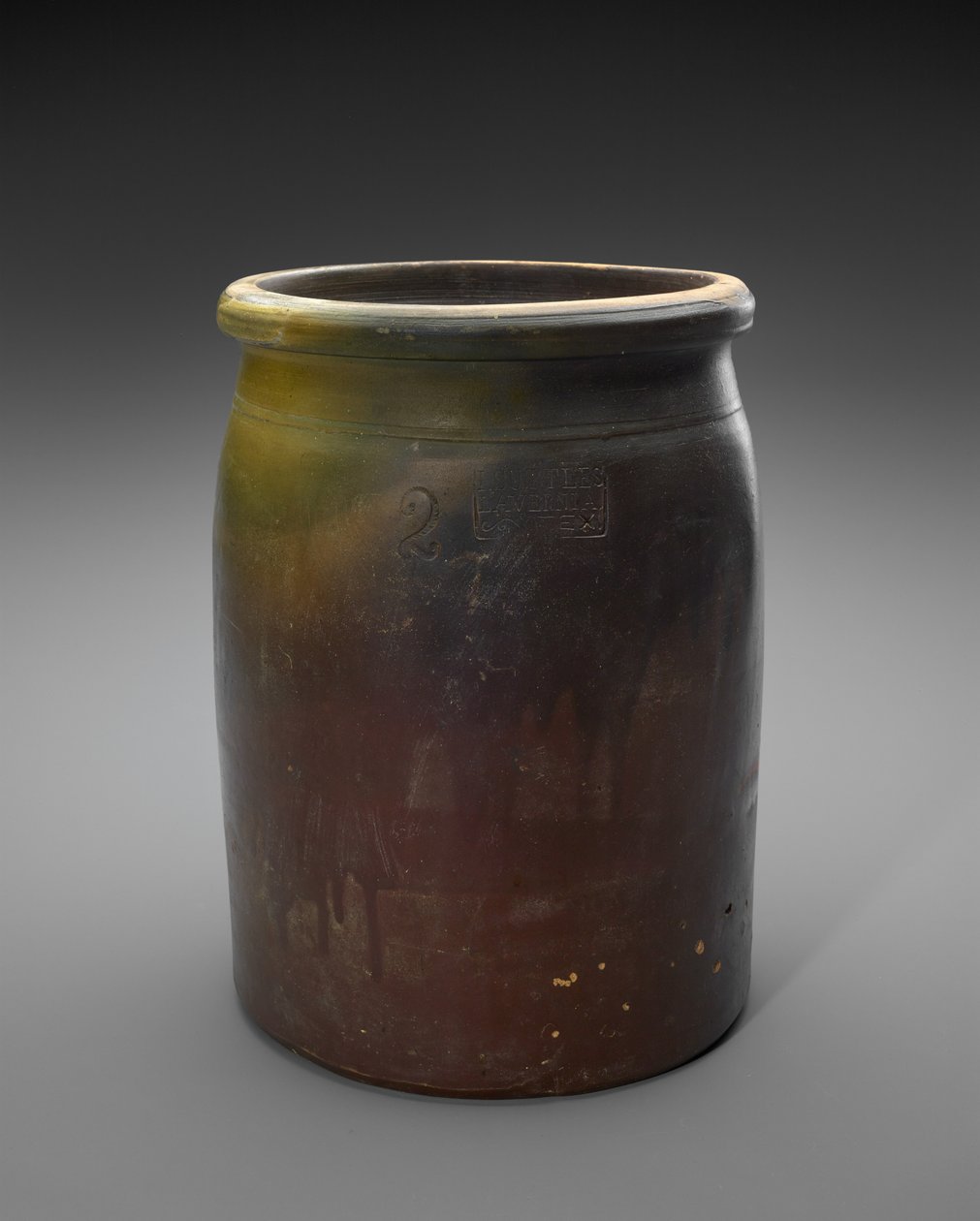 缸c。 1873-1882年（釉面陶器） 作者 以撒ac子陶器