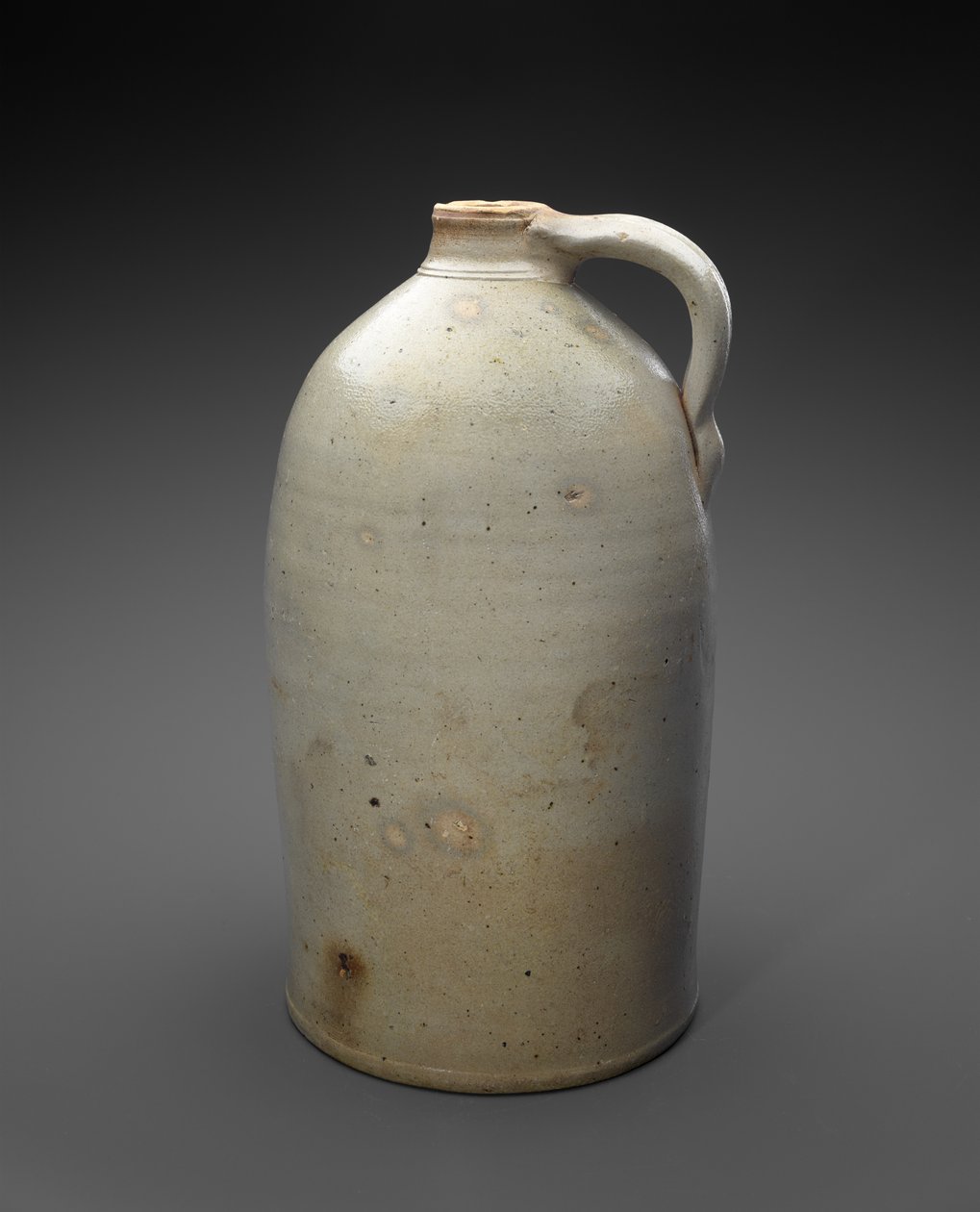 水罐c。 1873-1882年（盐釉陶土） 作者 以撒ac子陶器