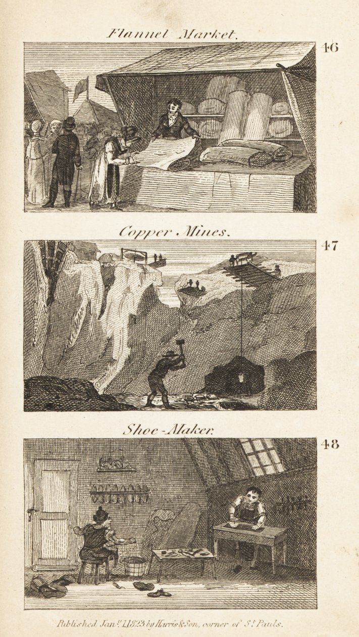 Trades in Regency England: flannel market, copper mines and shoe-maker 作者 艾萨克·泰勒