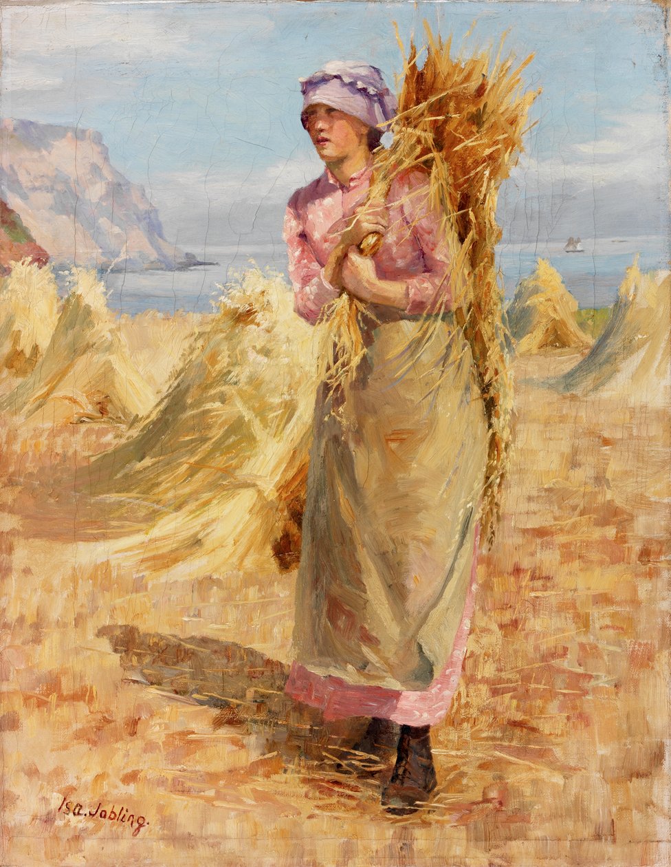 干草，1893-1900 作者 伊莎贝拉·乔布林（Isabella Jobling）