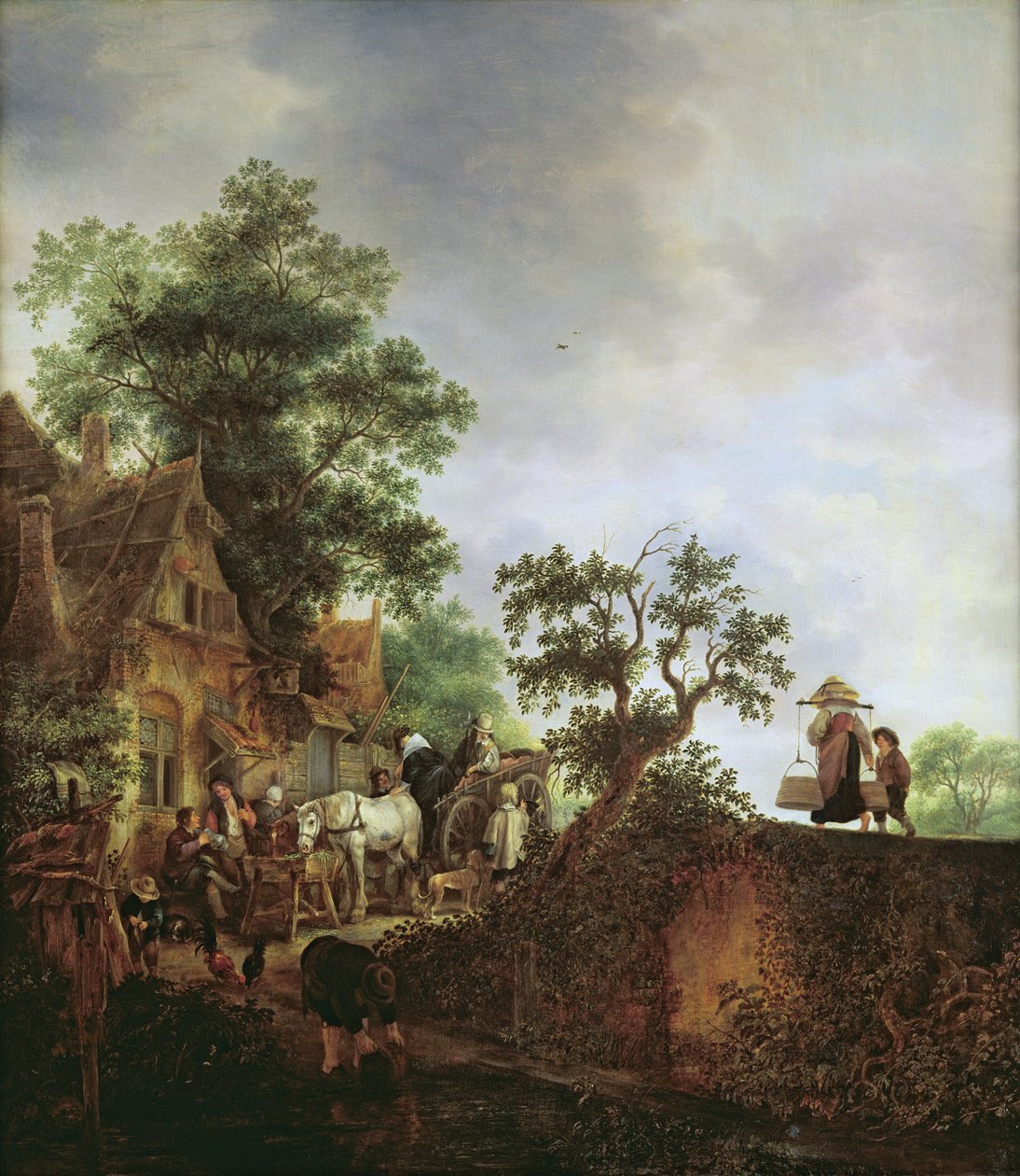 由旅馆旅行 作者 伊萨克·范·奥斯塔德（Isack van Ostade）