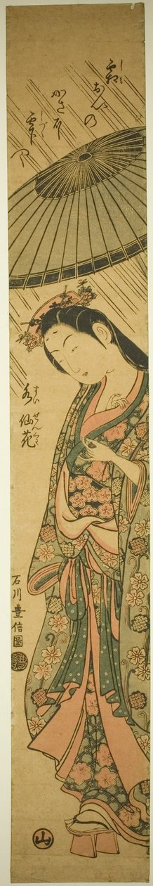 祈雨小町（Amagoi Komachi） 作者 石川丰信