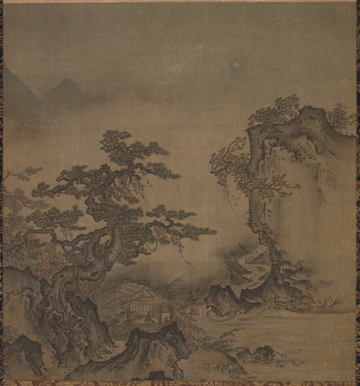 景观，14世纪后半期。 作者 德眼石章