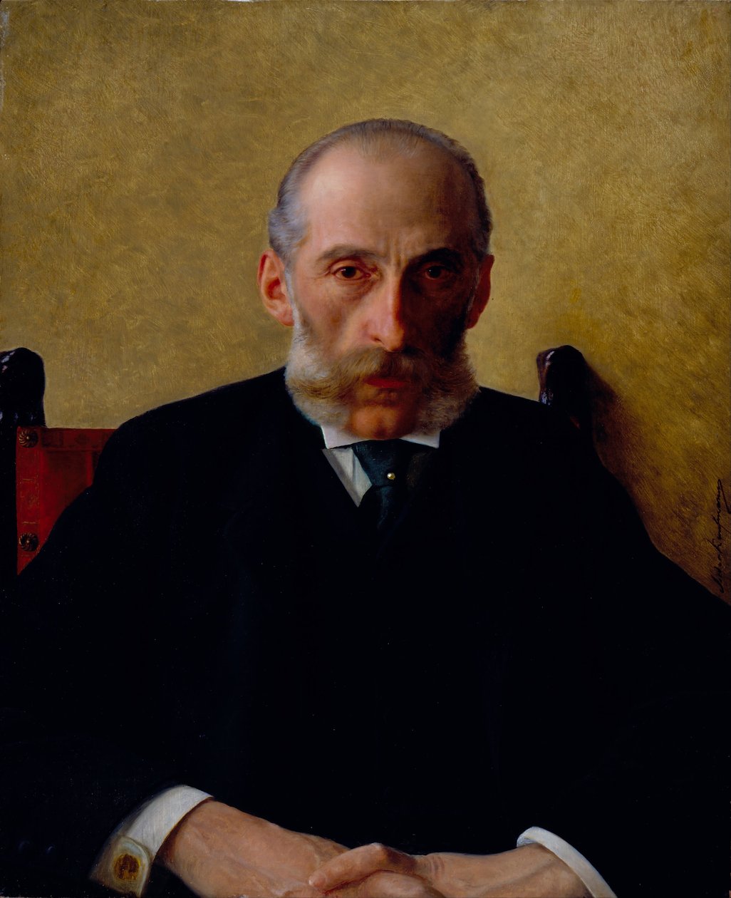 Isidor Gewitsch的肖像，c。 1900年 作者 伊西多尔·考夫曼