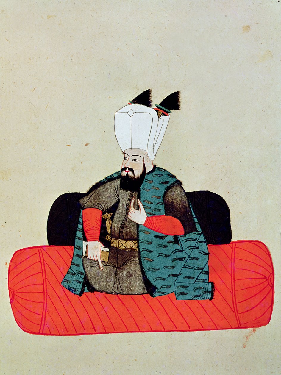 1671 Amurath女士（Murad）III（1546-95）c.1580 作者 伊斯兰学校