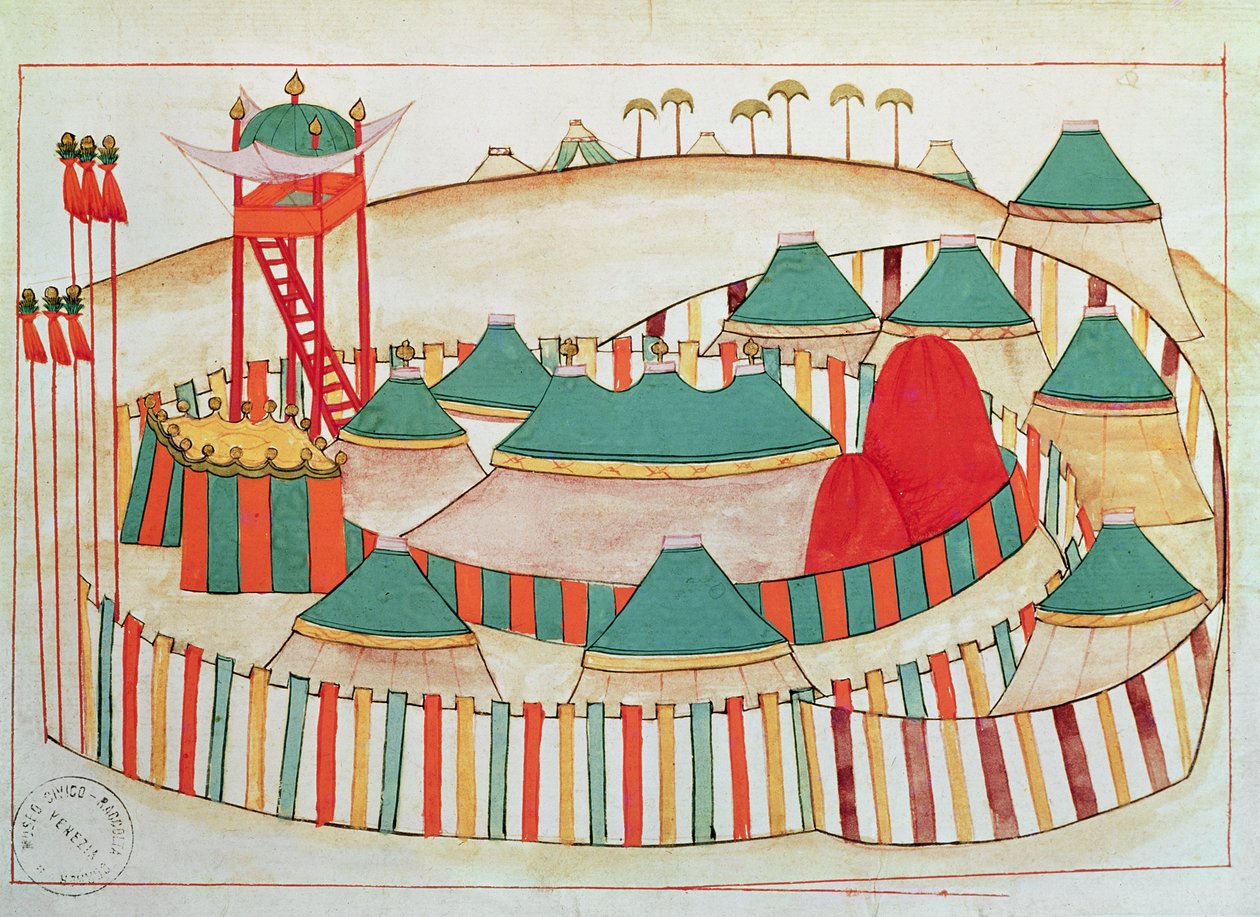 1671年皇家营地，1580年 作者 伊斯兰学校