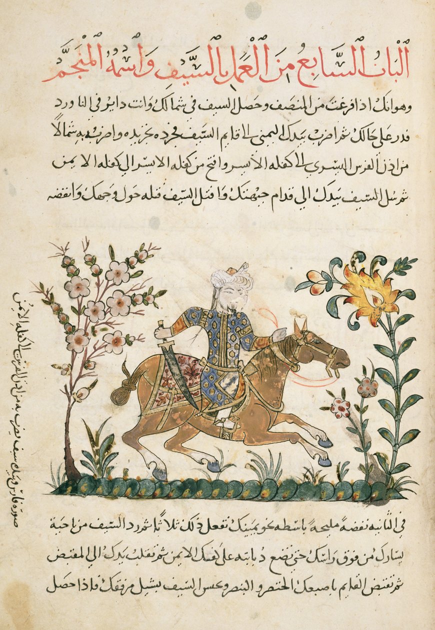 添加 18866 f.125 《Nihayat al-Sul》中的骑兵冲锋 作者 伊斯兰学校