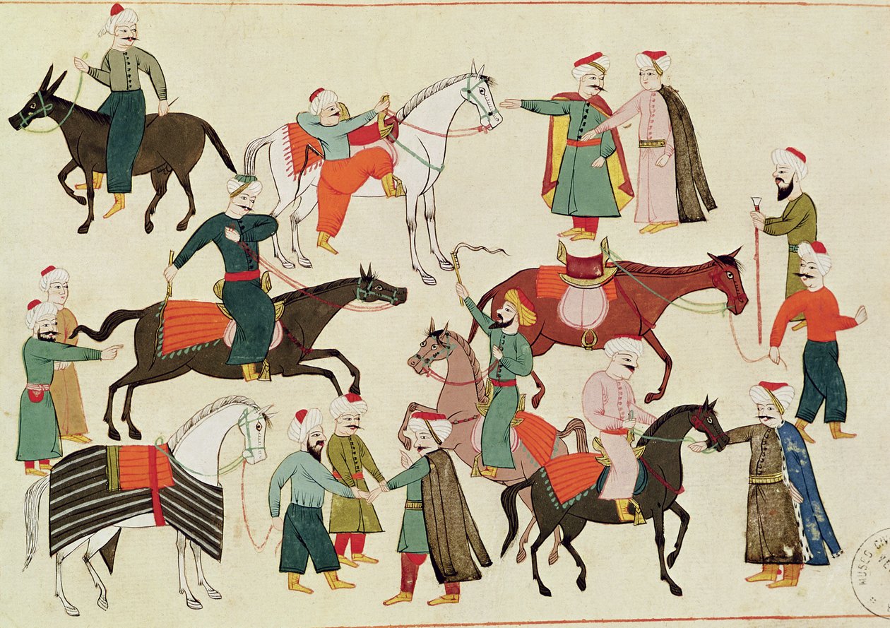 1671年马市场女士，1580年 作者 伊斯兰学校