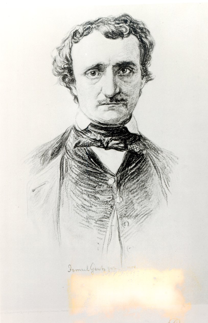 Edgar Allan Poe（1809-49）1907 作者 伊斯梅尔·根茨（Ismael Gentz）